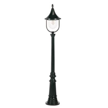 Brescia oszloplámpa, 148 cm, fekete kép