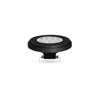 Brilagi LED Izzó ECOLINE AR111 G53/12W/12V 4000K 30° fekete  kép
