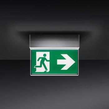 BRUMBERG Rescue Két LED-es vészvilágítás, IP41, szögletes, szögletes kép
