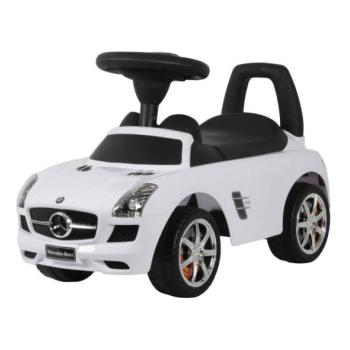 Buddy Toys Push autó Mercedes 2xAA fehér/fekete  kép