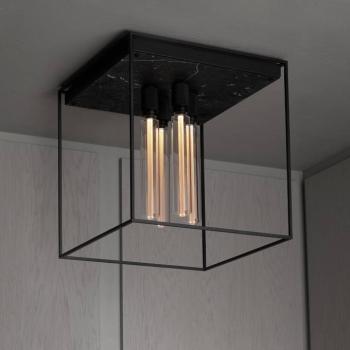 Buster + Punch mennyezeti lámpa Caged Ceiling 4.0 márvány fekete kép