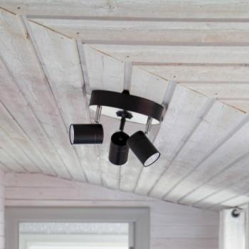 By Rydéns Correct mennyezeti spotlámpa 3i. fekete kép