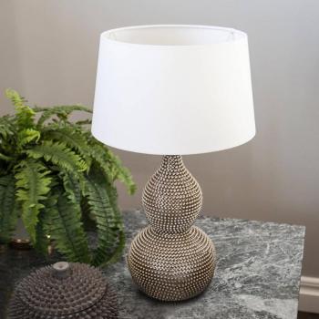 By Rydéns Lofty lámpa fehér textil ernyővel kép