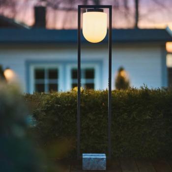 By Rydéns Stanley kültéri állólámpa, homokfekete kép