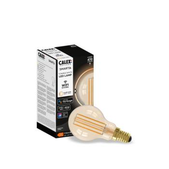 Calex Smart E14 P45 4,5W 1800-3000K dimm arany 2db kép