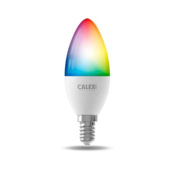 Calex Smart LED gyertya E14 B35 4.9W CCT RGB CCT RGB kép