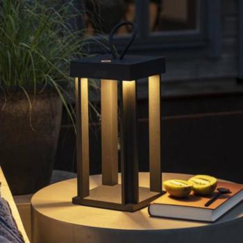 Cannes LED deco lámpa USB, fekete kép