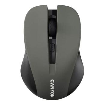 Canyon Canyon vezeték nélküli egér 800/1000/1200 DPI 2xAAA szürke  kép