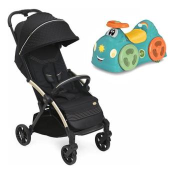 Chicco Chicco GOODY XPLUS Black Re_Lux Eco+ sport babakocsi + ALL AROUND futóbicikli  kép