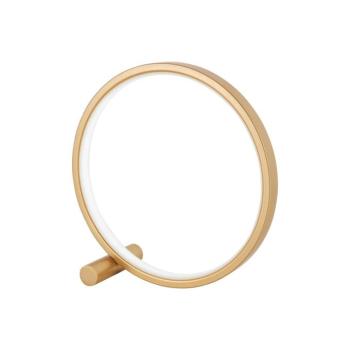 Circle LED asztali lámpa, arany kép