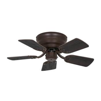 Classic Flat III mennyezeti ventilátor, bronz, Ø 75 cm kép