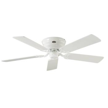 Classic Flat III mennyezeti ventilátor, fehér, Ø 132 cm kép