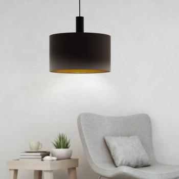 Concessa függő lámpa cappuccino / arany Ø 38 cm kép