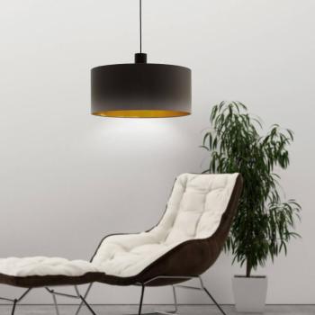 Concessa függő lámpa cappuccino / arany Ø 53 cm kép