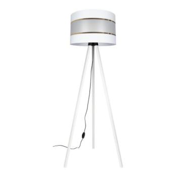  CORAL Állólámpa 1xE27/60W/230V fehér/arany  kép