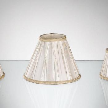 Csere lámpaernyő asztali lámpához, pliszés 23 cm kép