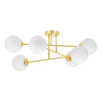  Csillár 6xE27/35W/230V átm. 80 cm arany  kép