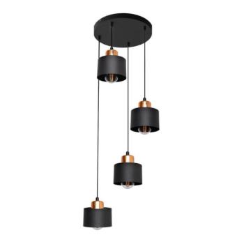  Csillár EDISON 4xE27 / 15W / 230V  kép
