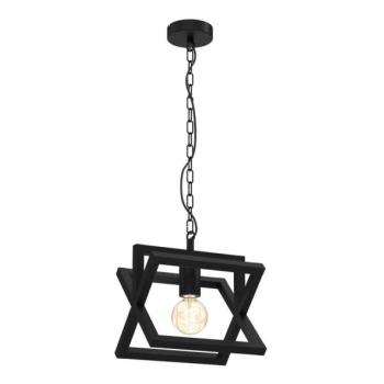  Csillár láncon ARNOLD 1xE27/60W/230V fekete  kép