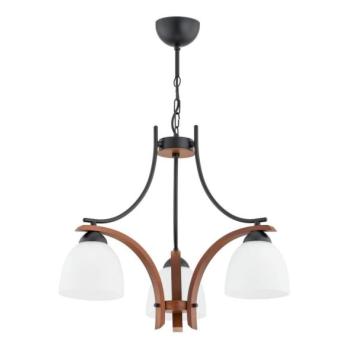  Csillár láncon BAFIA 3xE27/15W/230V barna  kép