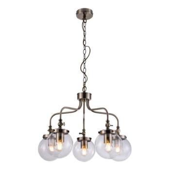  Csillár láncon BALLET 5xE27/40W/230V matt króm  kép