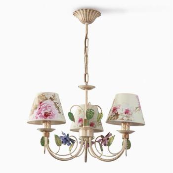  Csillár láncon CAMELLIA 3xE14/40W/230V rózsaszín  kép