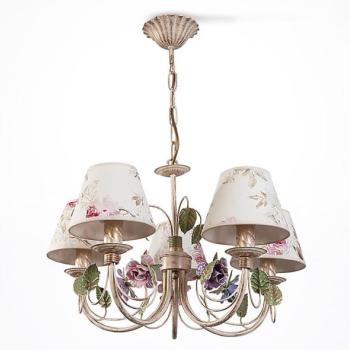  Csillár láncon CAMELLIA 5XE14/40W/230V 47 cm  kép