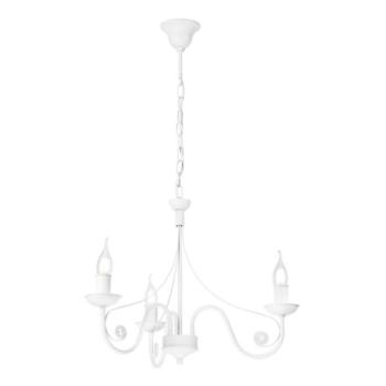  Csillár láncon DONATO 3xE14/40W/230V fehér  kép