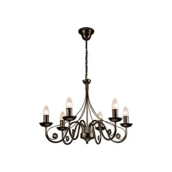 Csillár láncon DONATO 6xE14/40W/230V  kép
