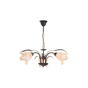  Csillár láncon DUCATTI 3xE14/10W/230V bronz  kép