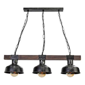  Csillár láncon FARO 3xE27/60W/230V  kép