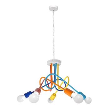  Csillár láncon OXFORD 5xE27/15W/230V  kép