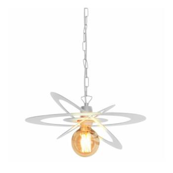  Csillár láncon STAR 1xE27/15W/230V fehér  kép