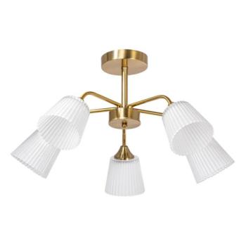  Csillár rúdon 5xE14/60W/230V arany  kép