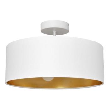  Csillár rúdon ALBA 3xE27/15W/230V fehér/arany  kép