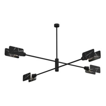  Csillár rúdon ASTRA 4xE27/60W/230V fekete  kép