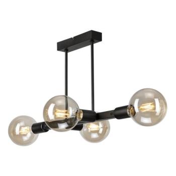  Csillár rúdon ASTRID 4xE27/60W/230V fekete  kép