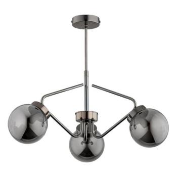  Csillár rúdon  BARSUM 3xE14/10W/230V szürke  kép
