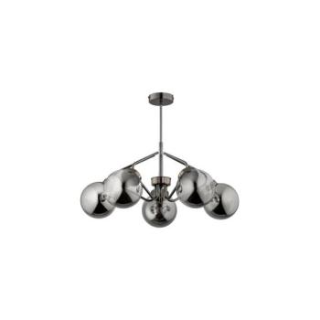  Csillár rúdon  BARSUM 5xE14/10W/230V szürke  kép