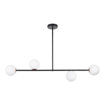  Csillár rúdon GAMA 4xG9/12W/230V fekete  kép