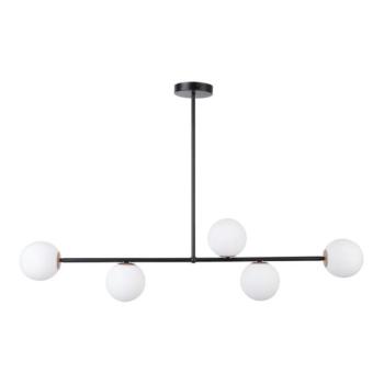  Csillár rúdon GAMA 5xG9/12W/230V fekete  kép
