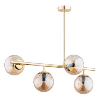  Csillár rúdon  LUNGO 4xE14/10W/230V arany  kép