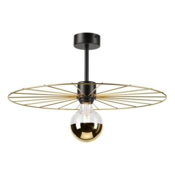  Csillár rúdon MONTANA 1xE27/15W/230V átm. 45 cm arany/fekete  kép