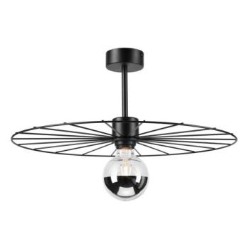  Csillár rúdon MONTANA 1xE27/15W/230V átm. 45 cm fekete  kép