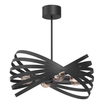  Csillár rúdon  SPARKLE 4xE27/15W/230V fekete  kép