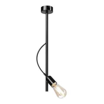  Csillár rúdon TARO 1xE27/60W/230V fekete  kép