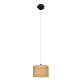  Csillár zsinóron ALBA 1xE27/15W/230V á. 20 cm barna/fekete  kép