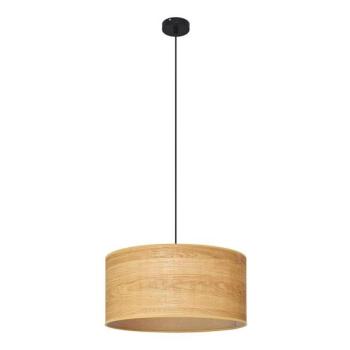  Csillár zsinóron ALBA 1xE27/15W/230V á. 40 cm barna/fekete  kép