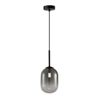  Csillár zsinóron ALIAS 1xG9/8W/230V átm. 12 cm fekete/szürke  kép