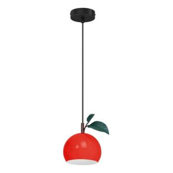  Csillár zsinóron APPLE 1xE27/15W/230V piros  kép